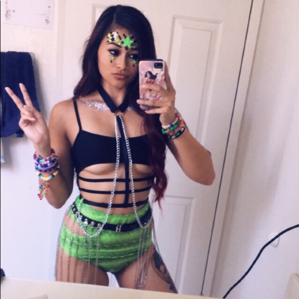 ❌SOLD❌Chain skirt belt